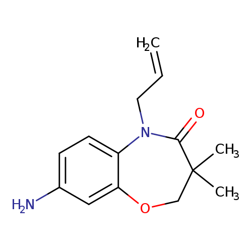 5-ALLYL-8-AMINO-3,3-DIMETHYL-2,3-DIHYDRO-1,5-BENZOXAZEPIN-4(5H)-ONE