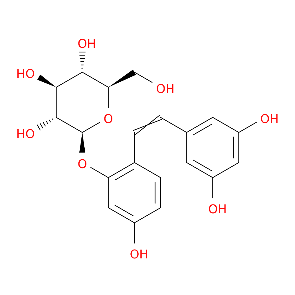 Oxyresveratrol 2-O-β-D-glucopyranoside