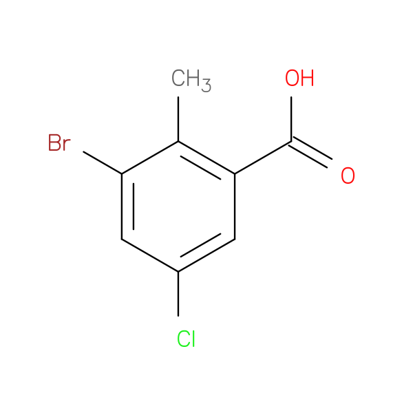 3-Bromo-5-Chloro-2-Methylbenzoic Acid