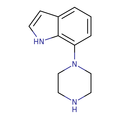 1H-Indole, 7-(1-piperazinyl)-
