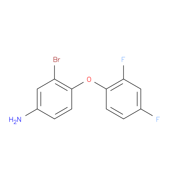 3-bromo-4-(2,4-difluorophenoxy)aniline hydrochloride
