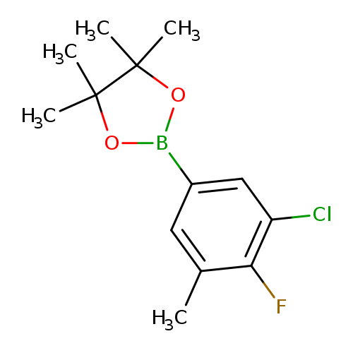 2-(3-Chloro-4-fluoro-5-methylphenyl)-4,4,5,5-tetramethyl-1,3,2-dioxaborolane