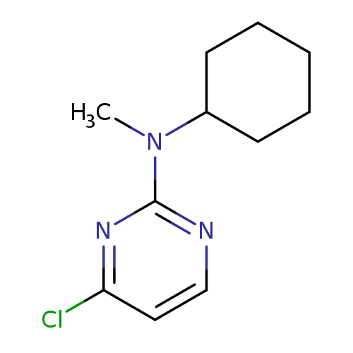 4-chloro-N-cyclohexyl-N-methylpyrimidin-2-amine