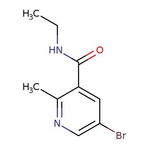5-bromo-N-ethyl-2-methylpyridine-3-carboxamide