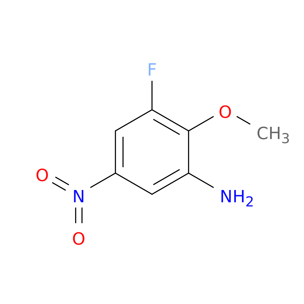3-Fluoro-2-methoxy-5-nitroaniline