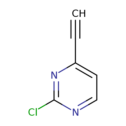 Pyrimidine, 2-chloro-4-ethynyl- (9CI)