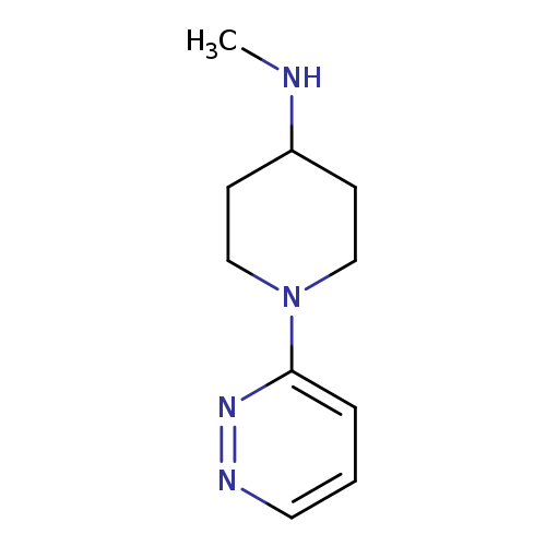 N-methyl-1-(pyridazin-3-yl)piperidin-4-amine