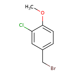 4-BroMoMethyl-2-chloro-1-Methoxybenzene