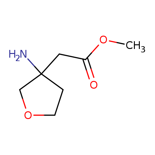 methyl 2-(3-aminooxolan-3-yl)acetate