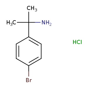 BenzeneMethanaMine, 4-broMo-a,a-diMethyl-, hydrochloride