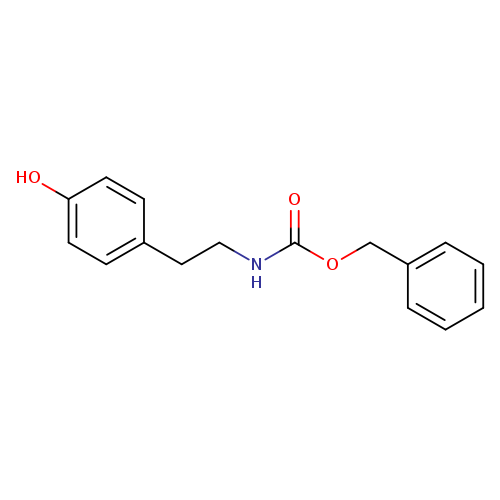 Benzyl 4-hydroxyphenethylcarbamate