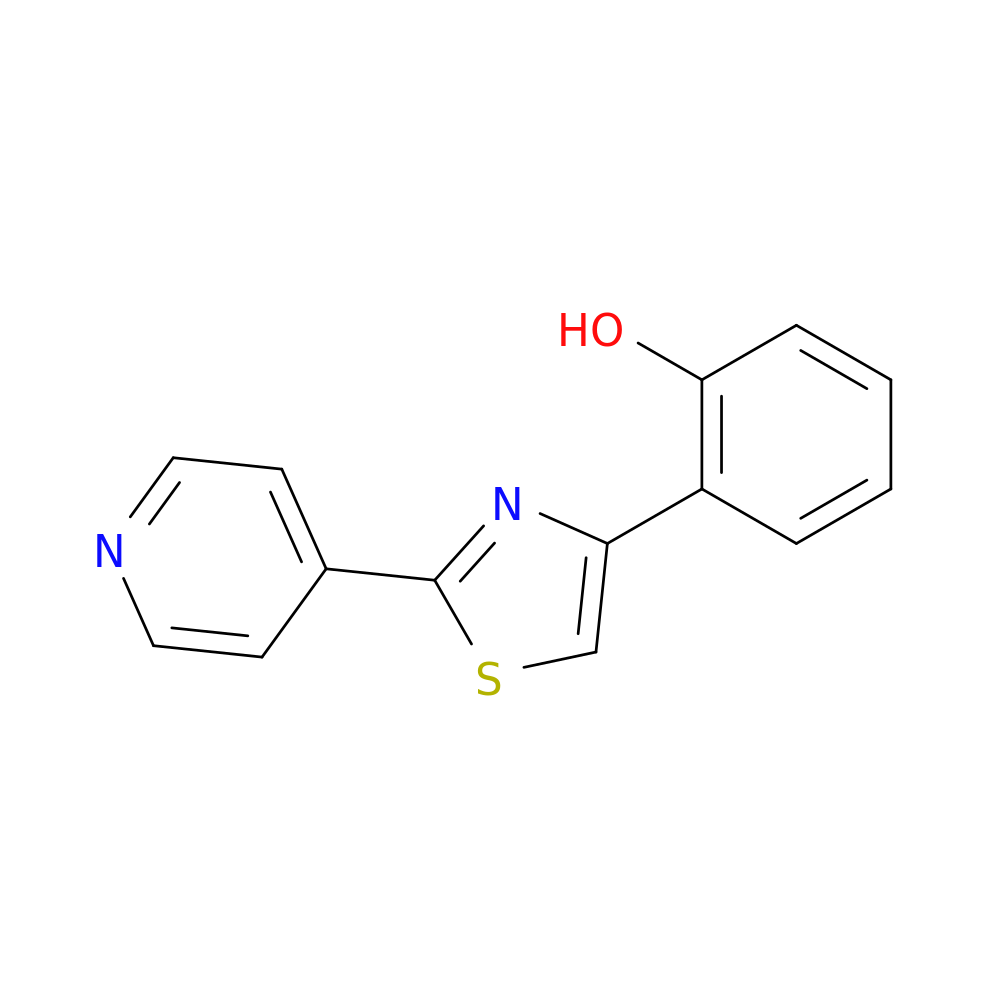 2-(2-(Pyridin-4-yl)thiazol-4-yl)phenol