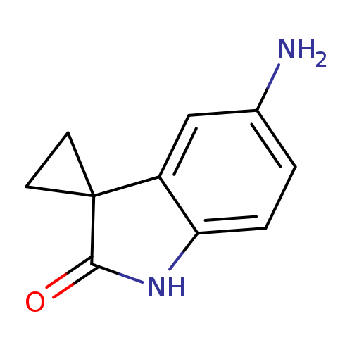 Spiro[cyclopropane-1,3'-[3H]indol]-2'(1'H)-one, 5'-amino-