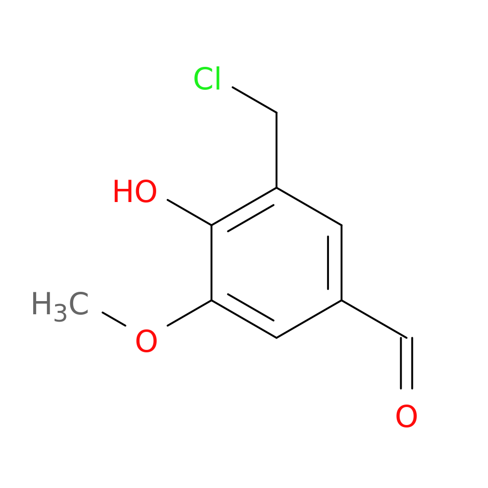 3-(Chloromethyl)-4-hydroxy-5-methoxybenzaldehyde
