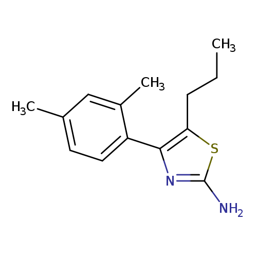 4-(2,4-Dimethylphenyl)-5-propylthiazol-2-amine