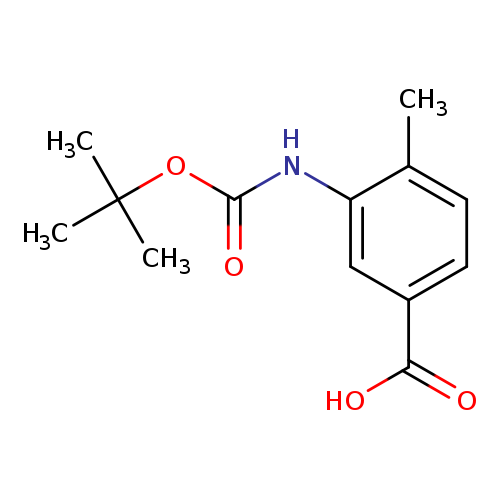 Benzoic acid, 3-[[(1,1-dimethylethoxy)carbonyl]amino]-4-methyl-