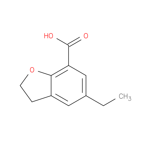 5-ethyl-2,3-dihydro-1-benzofuran-7-carboxylic acid