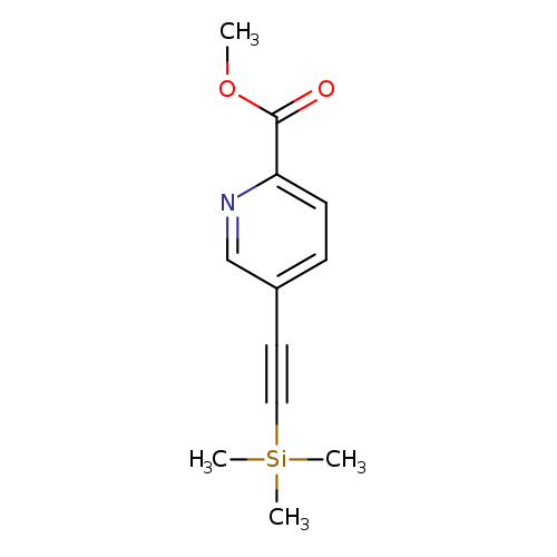 Methyl 5-[2-(trimethylsilyl)ethynyl]pyridine-2-carboxylate