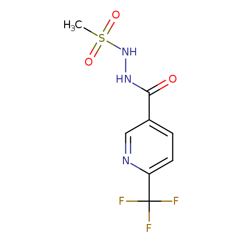 N'-methanesulfonyl-6-(trifluoromethyl)pyridine-3-carbohydrazide
