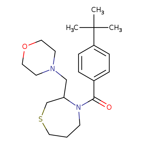 4-(4-tert-butylbenzoyl)-3-[(morpholin-4-yl)methyl]-1,4-thiazepane