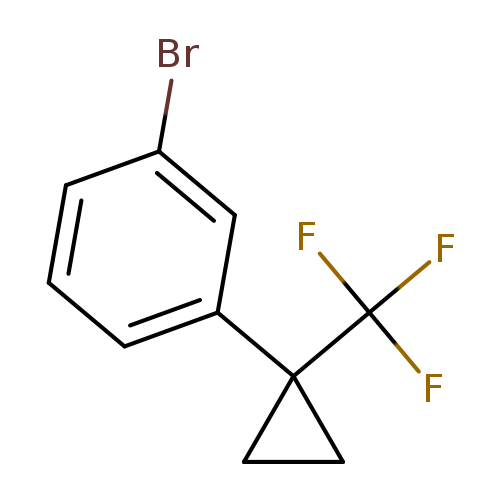 1-Bromo-3-[1-(trifluoromethyl)cyclopropyl]benzene