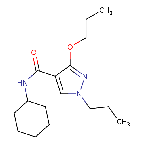 N-cyclohexyl-3-propoxy-1-propyl-1H-pyrazole-4-carboxamide