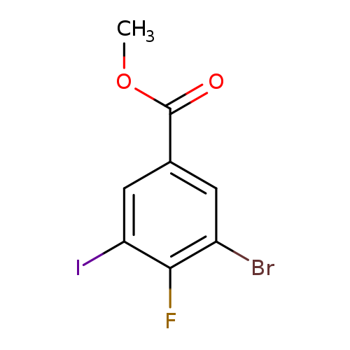 3-Bromo-4-fluoro-5-iodo-benzoicacidmethylester