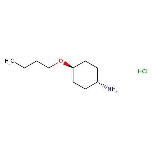 (1r,4r)-4-butoxycyclohexan-1-amine hydrochloride, trans