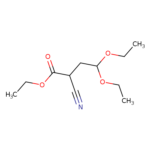 Butanoic acid, 2-cyano-4,4-diethoxy-, ethyl ester