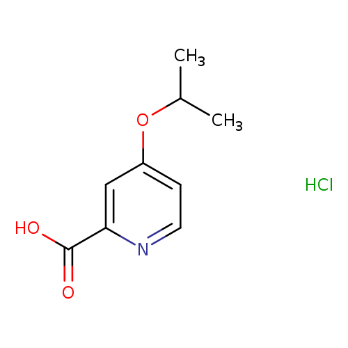 4-(propan-2-yloxy)pyridine-2-carboxylic acid hydrochloride
