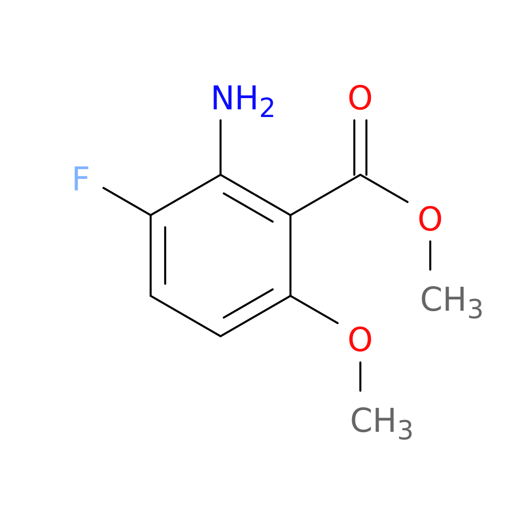 methyl 2-amino-3-fluoro-6-methoxybenzoate