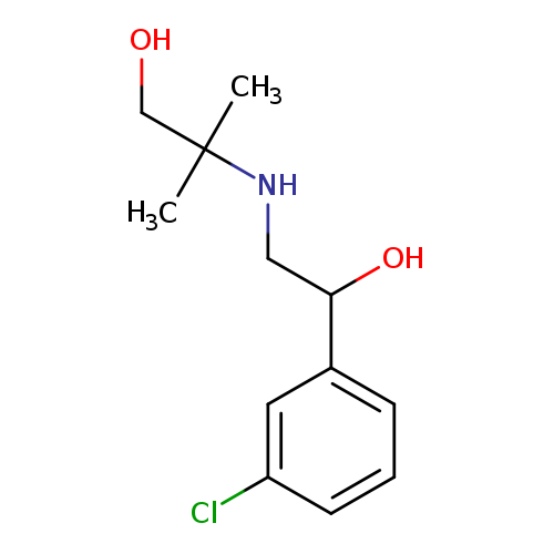 2-([2-(3-Chlorophenyl)-2-hydroxyethyl]amino)-2-methylpropan-1-ol