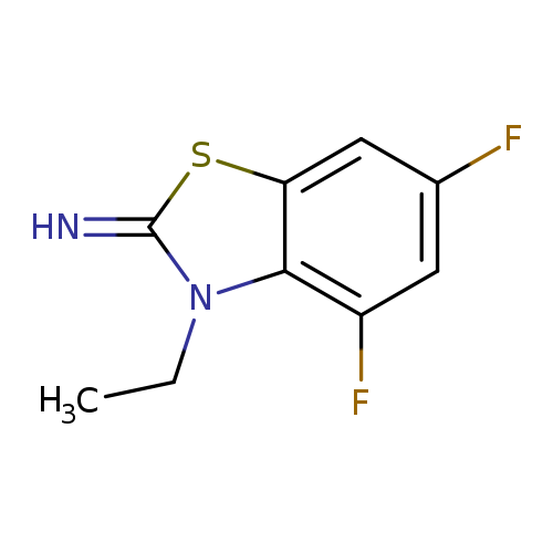 3-Ethyl-4,6-difluorobenzo[d]thiazol-2(3h)-imine