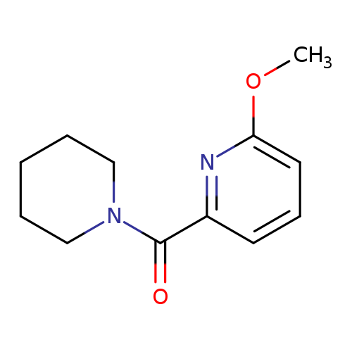 2-Methoxy-6-[(piperidin-1-yl)carbonyl]pyridine