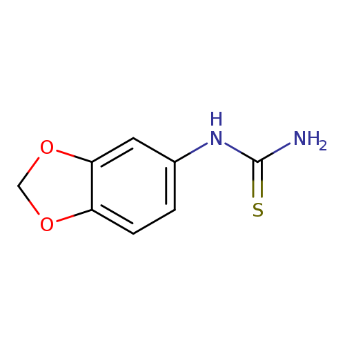 1-(Benzo[d][1,3]dioxol-5-yl)thiourea