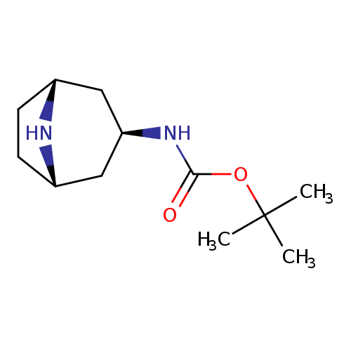 Carbamic acid, N-(3-exo)-8-azabicyclo[3.2.1]oct-3-yl-, 1,1-dimethylethyl ester