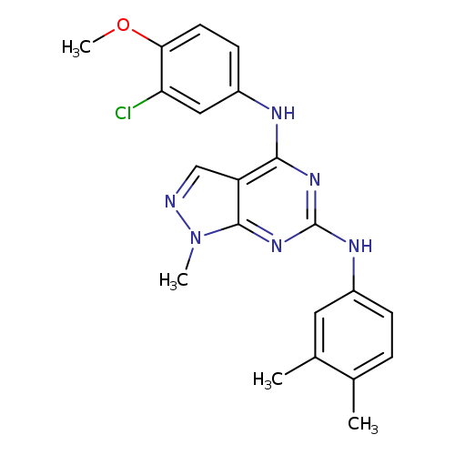 N4-(3-chloro-4-methoxyphenyl)-N6-(3,4-dimethylphenyl)-1-methyl-1H-pyrazolo[3,4-d]pyrimidine-4,6-diamine