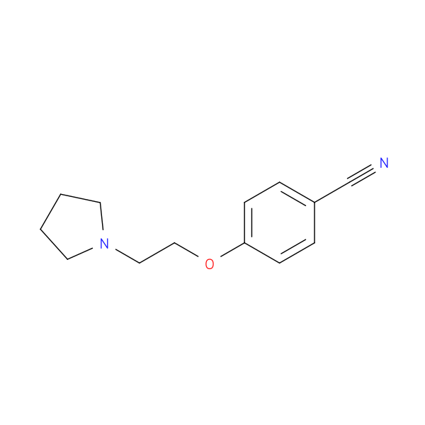 4-[2-(Pyrrolidin-1-Yl)Ethoxy]Benzonitrile