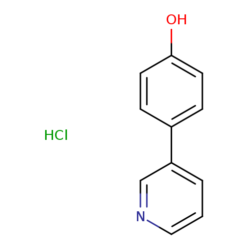 4-(pyridin-3-yl)phenol hydrochloride