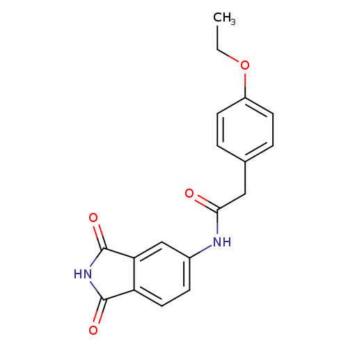 N-(1,3-dioxo-2,3-dihydro-1H-isoindol-5-yl)-2-(4-ethoxyphenyl)acetamide