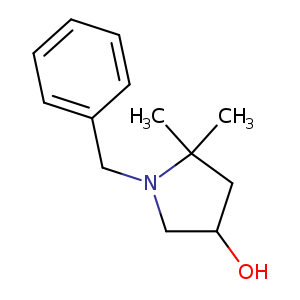 1-benzyl-5,5-dimethylpyrrolidin-3-ol