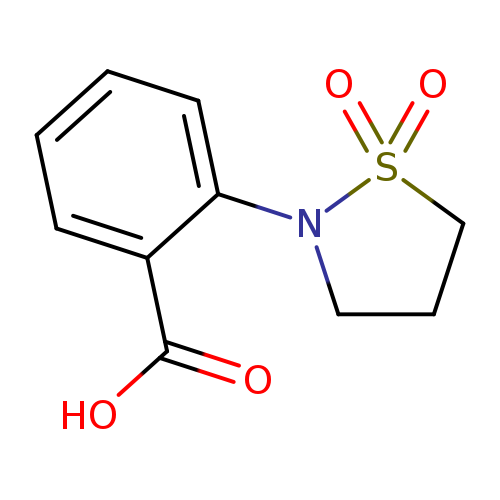 2-(1,1-Dioxidoisothiazolidin-2-yl)benzoic acid