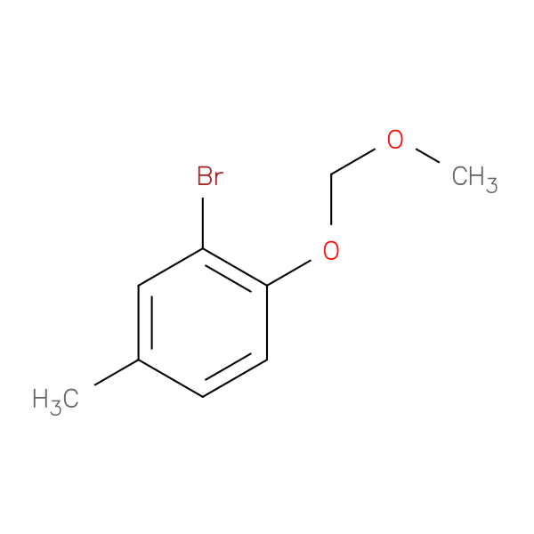 2-Bromo-1-(methoxymethoxy)-4-methylbenzene