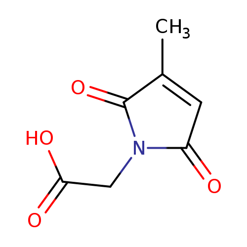 2-(3-methyl-2,5-dioxo-2,5-dihydro-1H-pyrrol-1-yl)acetic acid