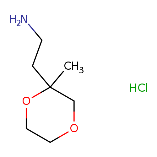 2-(2-methyl-1,4-dioxan-2-yl)ethan-1-aminehydrochloride