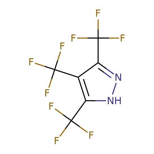 1H-Pyrazole, 3,4,5-tris(trifluoromethyl)-