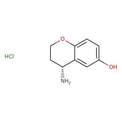 (4R)-4-amino-3,4-dihydro-2H-1-benzopyran-6-olhydrochloride
