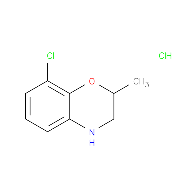 8-chloro-2-methyl-3,4-dihydro-2H-1,4-benzoxazine hydrochloride