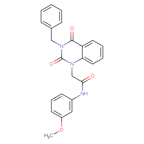 2-(3-benzyl-2,4-dioxo-1,2,3,4-tetrahydroquinazolin-1-yl)-N-(3-methoxyphenyl)acetamide
