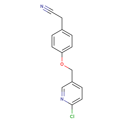 2-{4-[(6-chloropyridin-3-yl)methoxy]phenyl}acetonitrile